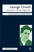 Cover: George Orwell - Animal Farm/Nineteen Eighty-Four - Palgrave Macmillan