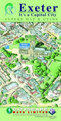 Abbildung von: Exeter It's a Capital City - Cityscape Maps Limited