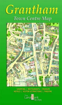 Abbildung von: Grantham Town Centre Map - Cityscape Maps Limited