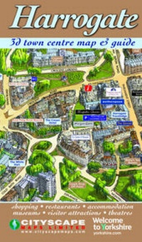 Abbildung von: Harrogate 3D Town Centre Map Guide - Cityscape Maps Limited