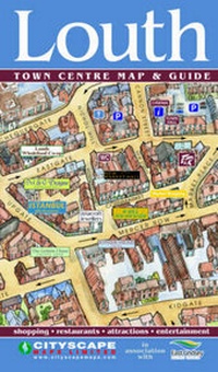 Abbildung von: Louth Town Centre Map and Guide - Cityscape Maps Limited