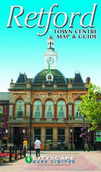 Abbildung von: Retford Town Centre Map and Guide - Cityscape Maps Limited