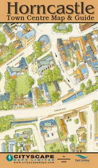 Abbildung von: Horncastle Town Centre Map & Guide - Cityscape Maps Limited