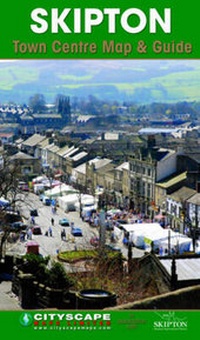 Abbildung von: Skipton Town Centre Map & Guide - Cityscape Maps Limited