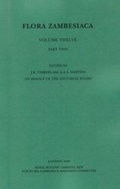 Cover: Flora Zambesiaca Volume 13, Part 4 - Kew Publishing