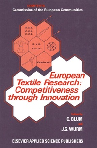 Enlarge image Cover: European Textile Research: Competitiveness Through Innovation - Springer