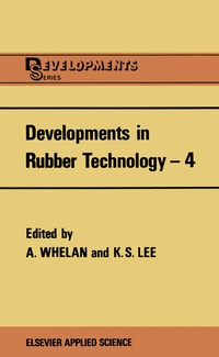 Enlarge image Cover: Developments in Rubber Technology-4 - Kluwer Academic Publishers