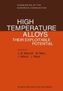 Cover: High Temperature Alloys - Kluwer Academic Publishers