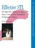 Cover: Effective STL - Addison Wesley