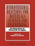 Cover: Hydrothermal Reactions for Materials Science and Engineering - Kluwer Academic Publishers