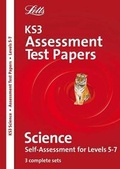 Cover: KS3 Assessment Test Papers Science 5-7 - Letts Educational