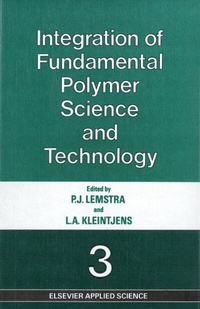 Abbildung von: Integration of Fundamental Polymer Science and Technology-3 - Springer