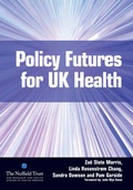 Cover: Policy Futures for UK Health - Radcliffe Publishing Ltd