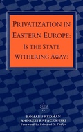 Cover: Privatization in Eastern Europe - Central European University Press
