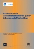 Cover: A Protocol for the Assessment of Indoor Air Quality in Homes and Office Buildings - IHS BRE Press