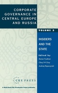 Cover: Corporate Governance in Central Europe and Russia - Central European University Press
