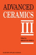 Cover: Advanced Ceramics III - Kluwer Academic Publishers