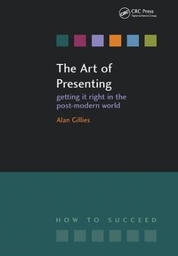 Enlarge image Cover: The Art of Presenting - CRC Press