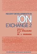 Bild: Recent Developments in Ion Exchange - Kluwer Academic Publishers