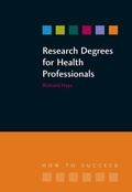 Cover: Research Degrees for Health Professionals - CRC Press