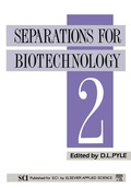 Cover: Separations for Biotechnology 2 - Springer