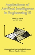 Cover: Applications of Artificial Intelligence in Engineering VI - Kluwer Academic Publishers