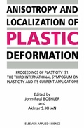 Cover: Anisotropy and Localization of Plastic Deformation - Springer