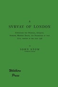 Cover: A Survey of London - The Wildhern Press