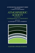 Cover: Atmospheric Acidity - Kluwer Academic Publishers