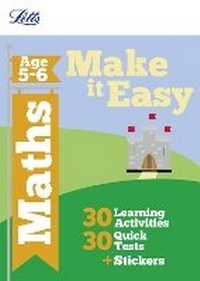 Enlarge image Cover: Maths Age 5-6 - Letts Educational