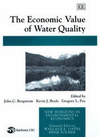 Enlarge image Cover: The Economic Value of Water Quality - Edward Elgar Publishing