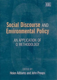 Enlarge image Cover: Social Discourse and Environmental Policy - Edward Elgar Publishing
