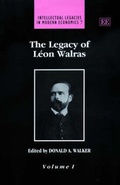 Cover: The Legacy of Leon Walras - Edward Elgar Publishing