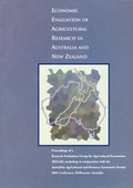Cover: Economic Evaluation of Agricultural Research in Australia and New Zealand - Australian Centre for International Agricultural Research