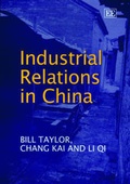 Cover: Industrial Relations in China - Edward Elgar Publishing