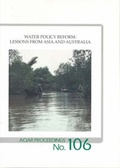 Cover: Water Policy Reform - Australian Centre for International Agricultural Research