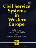 Cover: Civil Service Systems in Western Europe - Edward Elgar Publishing