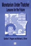 Cover: Monetarism Under Thatcher - Edward Elgar Publishing