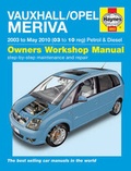 Cover: Vauxhall/Opel Meriva Petrol & Diesel Service and Repair Manual - J H Haynes & Co Ltd