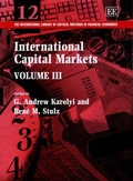 Cover: International Capital Markets - Edward Elgar Publishing