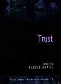 Cover: Trust - Edward Elgar Publishing
