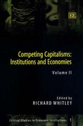 Cover: Competing Capitalisms: Institutions and Economies - Edward Elgar Publishing