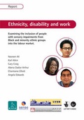 Cover: Ethnicity, Disability and Work: Report - Royal National Institute for the Blind