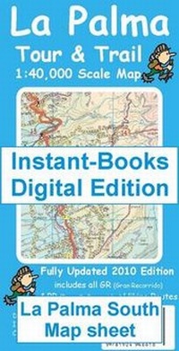 Abbildung von: La Palma Tour and Trail Map South Sheet - Instant-Books UK Ltd