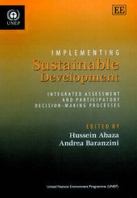 Enlarge image Cover: Implementing Sustainable Development - Edward Elgar Publishing