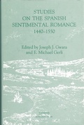Cover: Studies on the Spanish Sentimental Romance (1440-1550): Redefining a Genre - Tamesis Books