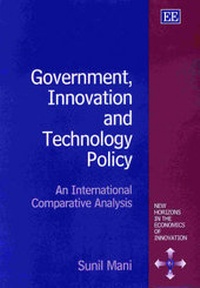 Enlarge image Cover: Government, Innovation and Technology Policy - Edward Elgar Publishing
