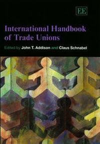 Enlarge image Cover: International Handbook of Trade Unions - Edward Elgar Publishing