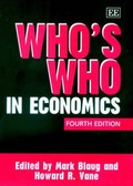 Cover: Who's Who in Economics, Fourth Edition - Edward Elgar Publishing