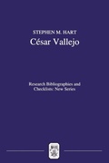 Cover: Cesar Vallejo - Tamesis Books